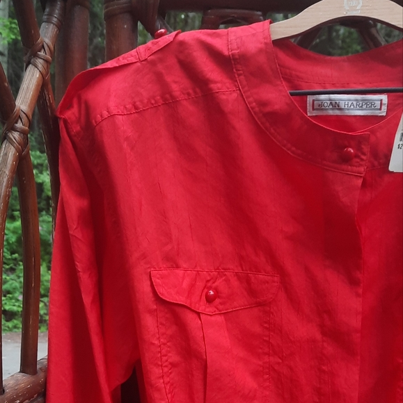 🌟3/50 🆕️ Joan Harper Vintage 90s Blouse - Picture 5 of 15
